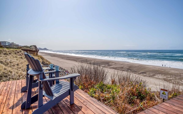 Ocean view from the patio