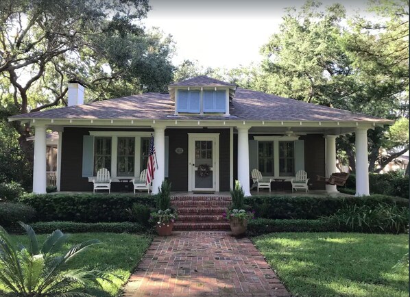 Front of the Cottage 