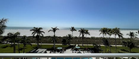 Gulf Balcony View of Pool