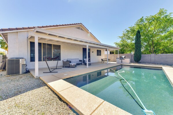 San Tan Valley Vacation Rental | 3BR | 2BA | 1,800 Sq Ft | 2 Steps Required