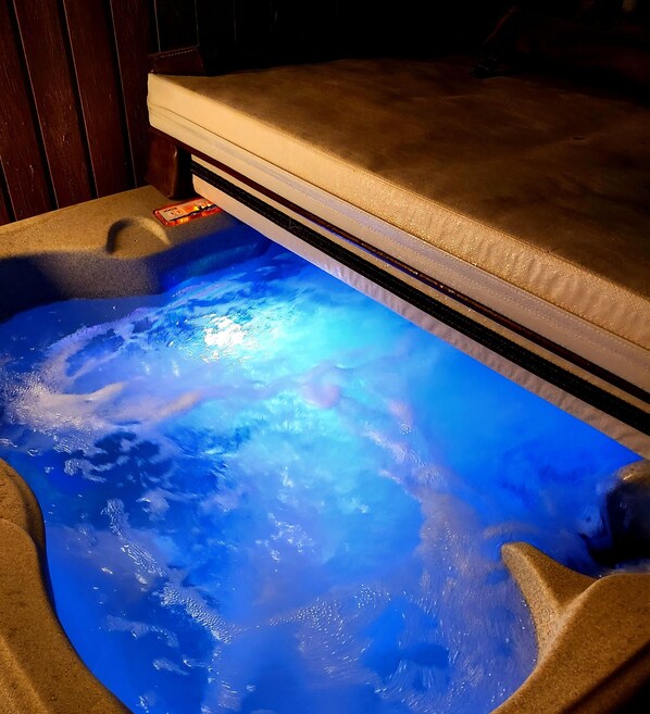 Private Hot Tub. 