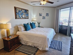 Master Bedroom with patio access