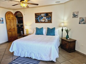 Master Bedroom with king bed