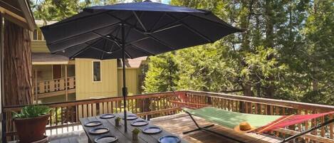 Summer is out and so is all the outdoor furniture. Enjoy BBQ's on the deck