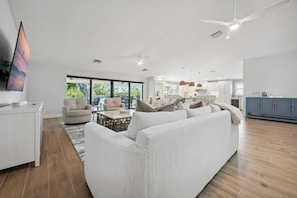Open layout for easy living
