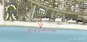 宿泊施設の地図