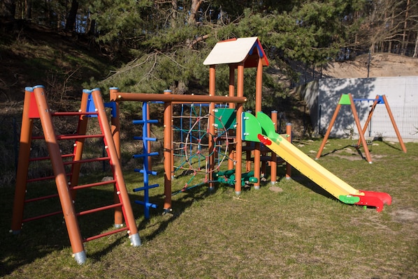 Lekområde för barn utomhus