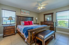 Master Bedroom with King bed
