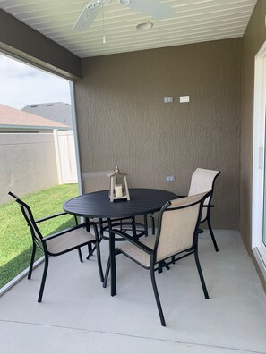 Outdoor dining