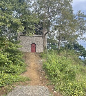 View of the tower from the main house.