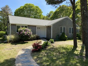 Approach to front door