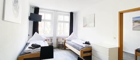 MD09 Apartment in Magdeburg, 45qm, 1 Küche. 2 Schlafzimmer, max. 4 Personen