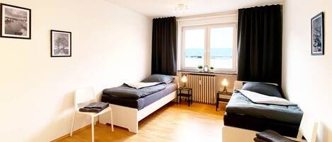 LE01 - Gemütliche Ferienwohnung mit Balkon in Lengerich, 81qm, 3 Zimmer, max. 6 Personen