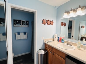 Bath area.