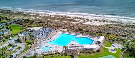 Island's Largest Ocean Front Pool