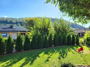 Liegewiese Ausblick Terrasse