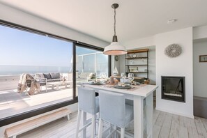 Bright dining room