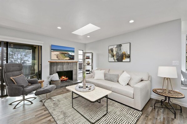 Comfortable Living room with updated furniture