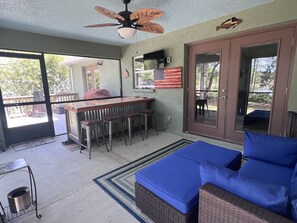 Screened porch