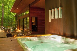 Relax in the Hot Tub