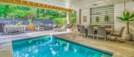 Free Year-Round Heated Pool
+ Pool toys
+ Beach chairs and wagons
+ Cozy back patio with grill