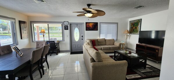Open concept for family fun!