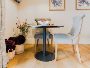 Dining Area | West Highland Hot Tubs Studios - Askival Studio - West Highland Hot Tub Studios, Mallaig