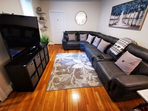 Beautifully decorated living room