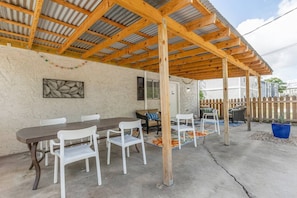 Back patio