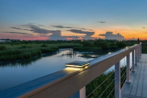 Relax on your private deck, watching spectacular sunsets!