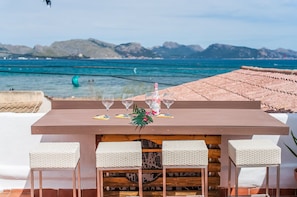 House with pool near the beach of the bay of Pollensa.