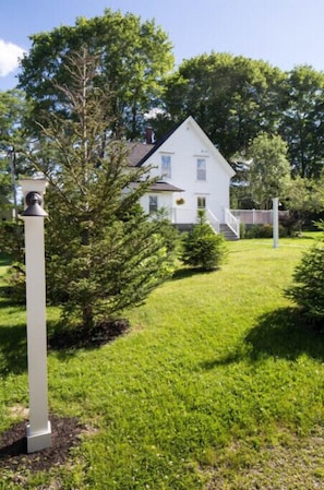 View from back driveway