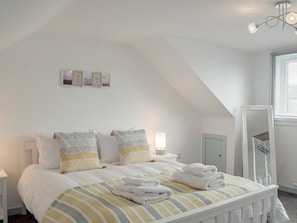 Double bedroom | Miners Cottage, Girvan