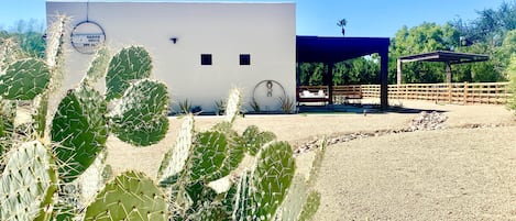 View from gate entering Casita Bella Az.  