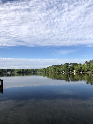  View off private dock 