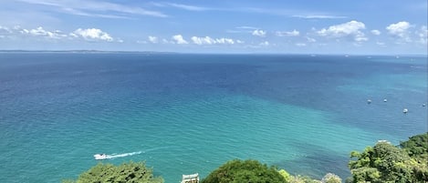 Vista panorâmica para Baía de todos os Santos