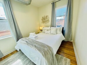 2nd floor queen bed. 