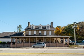 Travel back to 1822 with a charming stay at the Historic Stone House Inn located along the nation's first national  road.