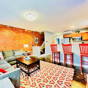 The open floor plan in the great room is perfect for connecting with your favorite people. 