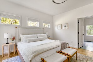 First floor master bedroom with en suite