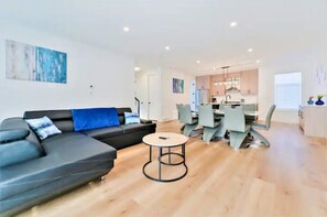 This luxury home has over 2000 square feet for you and your group to enjoy. 