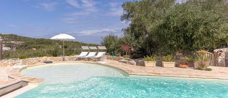 Enjoy the sparkling pool all day long