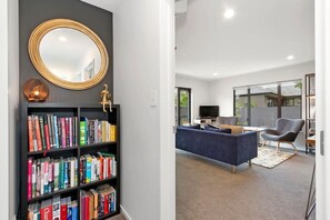View of living room from hallway