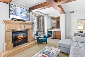 Tell stories around the fireplace. 