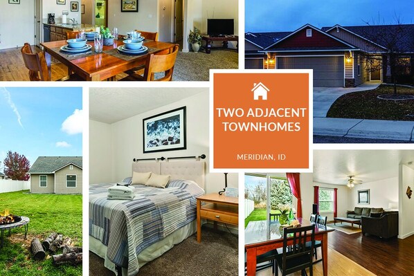 Two beautiful, adjacent townhomes in Meridian, ID