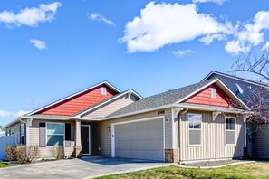 Home 1: Grass Front Yard and Garage Parking