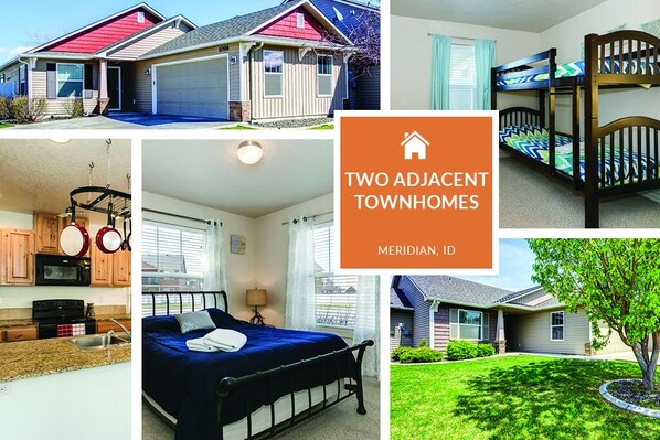 Two beautiful, adjacent townhomes in Meridian, ID
