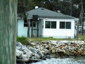 Back view of the house sunporch