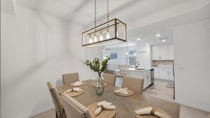 Gorgeous dining area