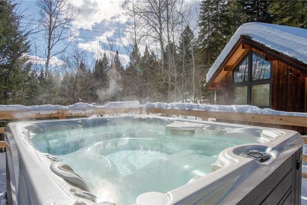 Winter or summer - hot tubs are good.